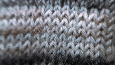 Yün, iplik, doku, makro, hobi