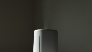 Yayıcı, hava temizleyici ya da nemlendirici odada gerekli yağ ile güçlü bir soğuk buhar yayar. Aroma yağı buhar terapisi. Vücut sağlığı tedavisi. Spa ve sağlık.