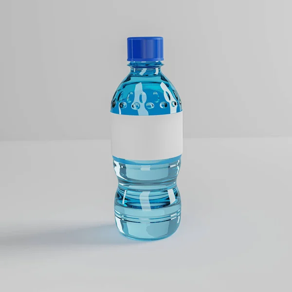 water bottle product mockup 3d illustration royalty free image