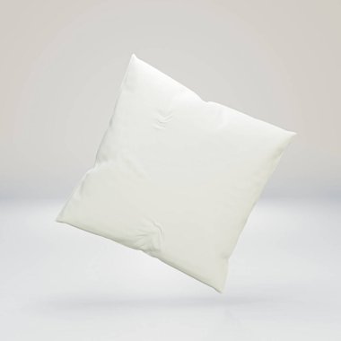 white pillow mockup white background