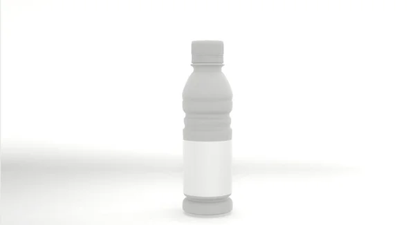 Juice Bottle Mockup Renderelés — Stock Fotó