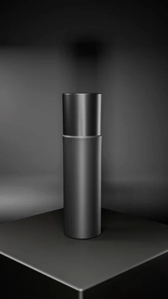 Vücut Spreyi Şişesi Boyutlu Vücut Spreyi Modeli Parfüm Şişesi Maketi — Stok fotoğraf