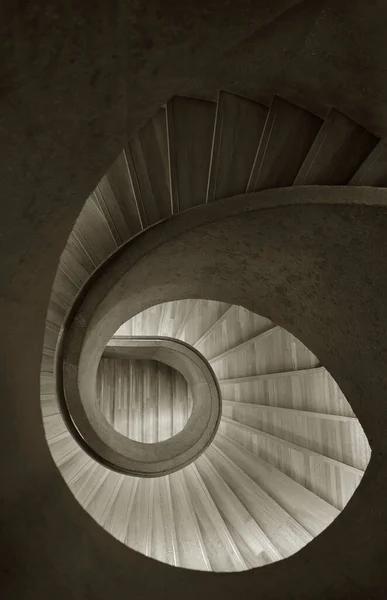 Сучасні Спіральні Сходи Сучасна Архітектура Абстрактний Фон — стокове фото