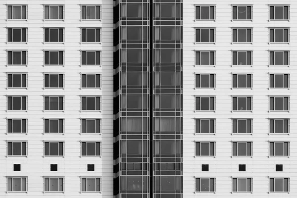 Äußere Der Modernen Architektur Gebäude Abstrakten Hintergrund — Stockfoto