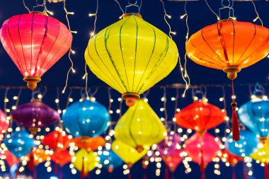 Çin Yeni Yıl Kutlaması için Çin Feneri