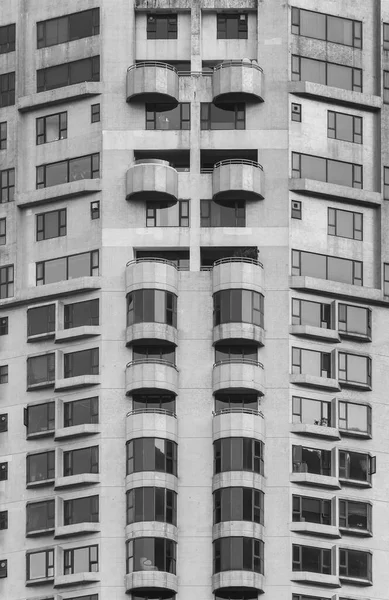 Exterior Del Edificio Residencial Gran Altura Hong Kong — Foto de Stock