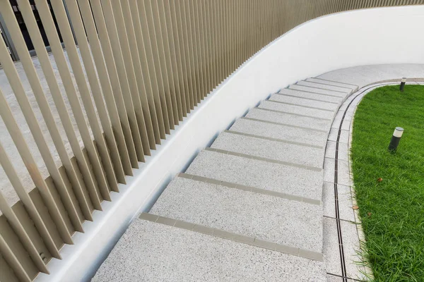 Escalera Moderna Construcción Fondo Abstracto —  Fotos de Stock