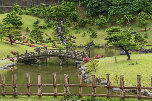 Ιαπωνικά Κήπος Κήπος Gyokuseninmaru Στην Καναζάβα Ιαπωνία — Φωτογραφία Αρχείου