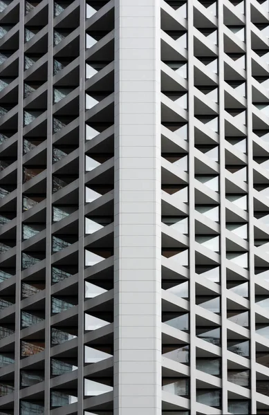 Exterior Edifício Moderno Arquitetura Fundo Abstrato — Fotografia de Stock