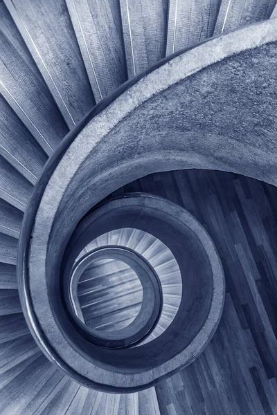 Interior Moderna Escalera Caracol Arquitectura Contemporánea Fondo Abstracto —  Fotos de Stock