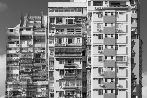 Antigo Edifício Apartamentos Macau — Fotografia de Stock