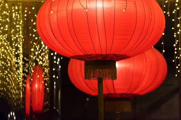 stock image Red Chinese Lantern For Chinese new year