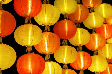Çin Yeni Yıl Kutlaması için Çin Feneri