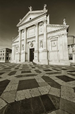 Venedik, İtalya ve Avrupa 'daki tarihi eser San Giorgio Maggiore Kilisesi