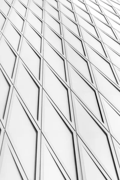 Modern mimarinin dış cephesi. soyut arkaplan oluşturuluyor