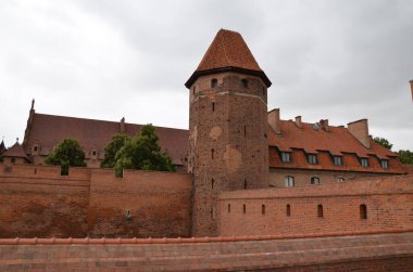 malbork Cermen sırayla Kalesi.