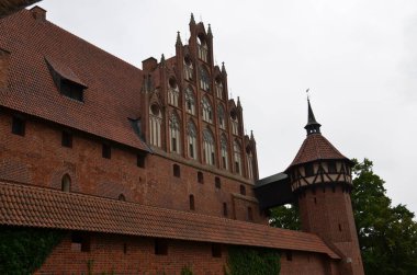 malbork Cermen sırayla Kalesi.