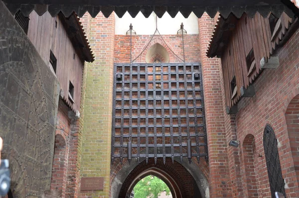 stock image Castle of the Teutonic Order in Malbork.