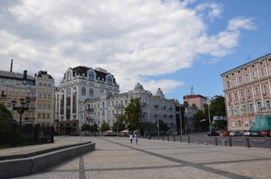İsveç 'teki Stockholm şehri manzarası