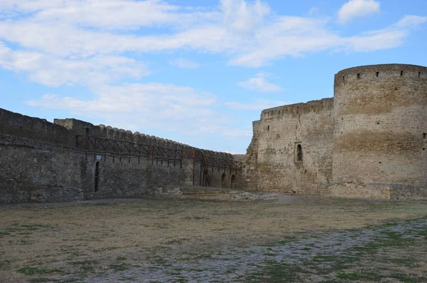 stock image The largest fortification in Ukraine is located here - the Bilhorod-Dniester fortress.