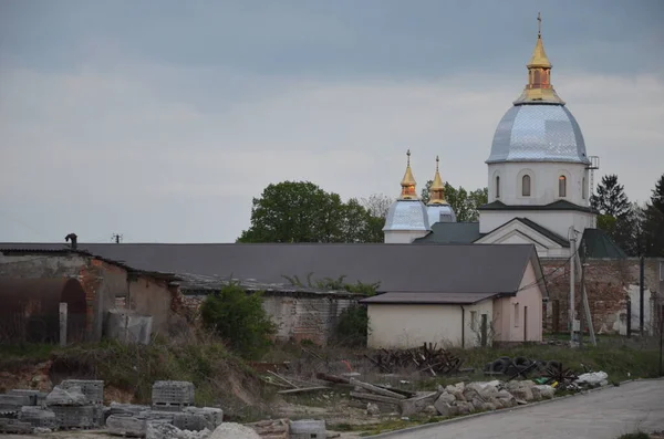 Ancien Monastère Orthodoxe Dans Les Montagnes — Photo