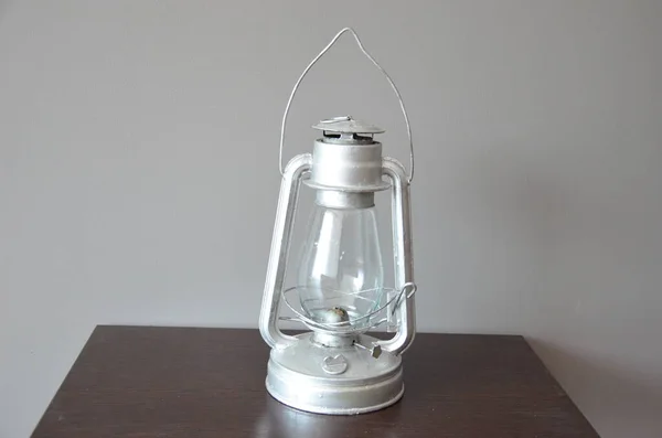 Vintage Lamp White Background — Stock Photo, Image
