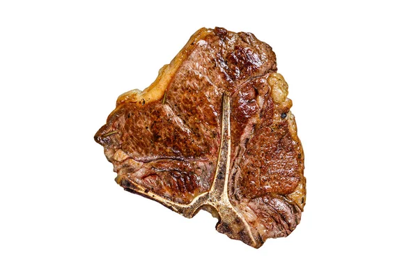 Bbq Gegrilltes Bone Rindfleisch Steak Mit Kräutern Auf Einem Teller — Stockfoto