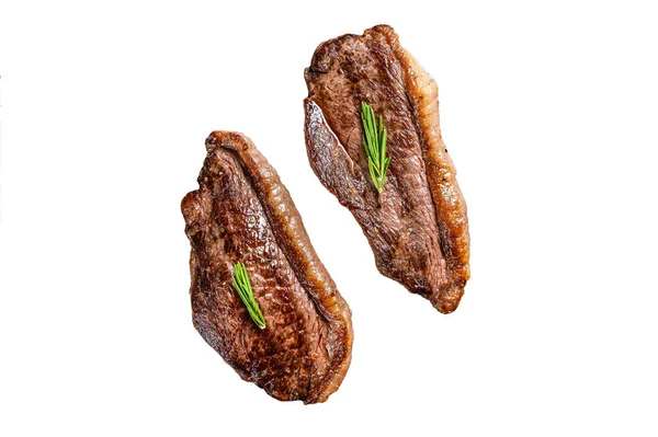 Grillezett Felső Hátszín Sapka Vagy Pikanha Steak Egy Aprító Fórumon — Stock Fotó