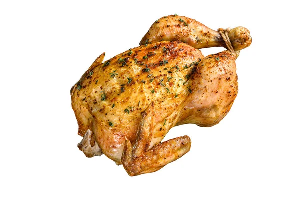 티미와 치킨로 티저를 통째로 넣는다 배경에 고립됨 — 스톡 사진