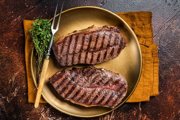 Grilled Shoulder Top Blade Australia Wagyu Oyster Blade Beef Steak — Zdjęcie stockowe