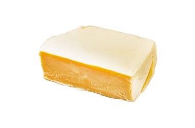 Tahtada tereyağı ve şifalı bitkiler. İzole, beyaz arkaplan