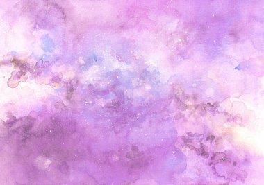 Purple watercolor marble texture. Abstract background. Modern paint