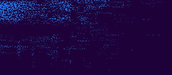 Трендовый Художественный Рисунок Темном Фоне Современный Вектор Стиля Абстрактный Голубой — стоковый вектор