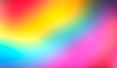 Parlak gökkuşağındaki bulanık eğimli arkaplan