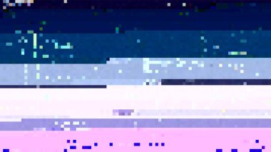 Koyu arka planda moda bir aksaklık. Soyut vektör geometrik elementler