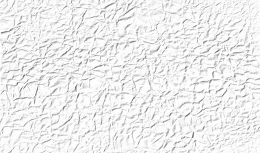 Kırışık beyaz kağıt dokusu. Gerçekçi.