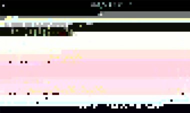 Koyu arka planda moda bir aksaklık. Soyut vektör geometrik elementler