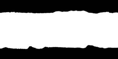 Yırtık kağıt parçaları vektör elementleri