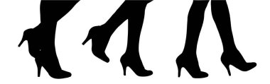 Klasik Retro Shoes, Klasik Moda ve Zamansız Stil Altlığı ile Bir Kadının Bacakları 'nın Zarif Silueti