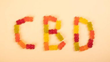 Yenebilir jöleli şekerlemelerden alınan CBD metni..