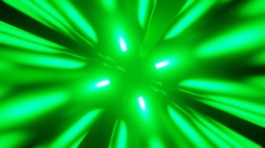 Lazer yeşil ışık vj döngü soyut arkaplan. Yüksek kalite 4k görüntü