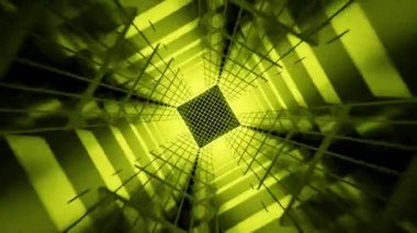 color cosmic space fractal vj loop. High quality 4k footage