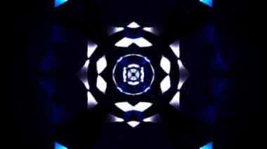 Mavi neon bilim kurgu müzik geçmişi. Yüksek kalite 4k görüntü