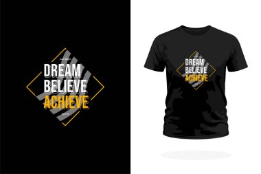 Rüya İnancı Başarı - Eylem Tişörtü Tasarımı