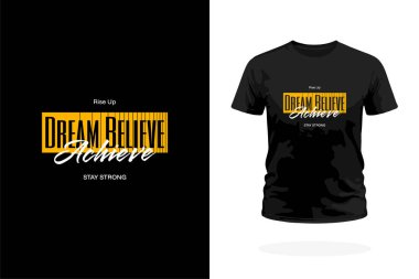 Rüya İnancı Tişört Tasarımı.