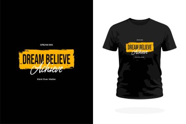 Rüya İnancı Motivasyon Tişörtü Tasarımı