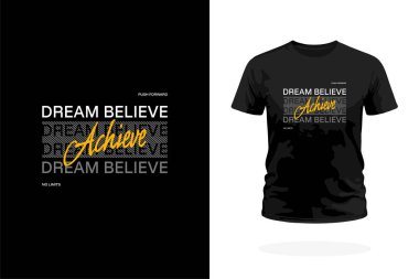 Rüya İnancı Motivasyon Tişörtü Tasarımı