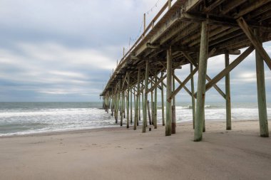 Carolina Beach Fishing Pier on the Atlantic Ocean