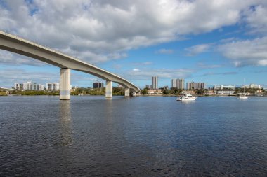 Oakridge Bridge over the Halifax River in Daytona Beach, Florida