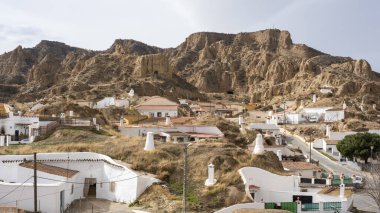 Cuevas de Guadix neighborhood in Granada, Spain